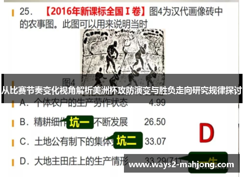 从比赛节奏变化视角解析美洲杯攻防演变与胜负走向研究规律探讨